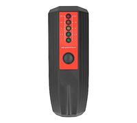 QANYEGN Medidor EMF, Detector de campo magnético de 5 LED, probador de radiación electromagnética portátil para inspecciones de hogar, oficina e exterior (Negro)