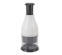 QANYEGN Picadora De Alimentos, Picadora Manual De Fácil Desmontaje, Mini Picadora con Hoja De Acero Inoxidable para Cebollas, Nueces Y Verduras
