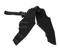 QANYEGN Protector de patas traseras de perro para mascotas, almohadillas protectoras para rodillas, soporte de piernas para dolor articular y dolor muscular (HJ25 trasero doble leggings negros M)