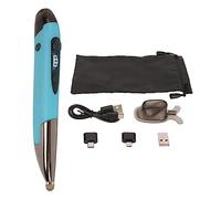 QANYEGN Ratón con Bolígrafo, Ratón con Lápiz Óptico Bluetooth Recargable, Ratón con Bolígrafo Inalámbrico de Modo Dual de 2,4 G para PC Portátiles (Blue)