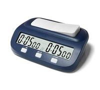 QANYEGN Reloj de ajedrez Leap, Temporizador de ajedrez Digital portátil, Temporizador de Reloj de ajedrez Profesional con bonificación de Tiempo y características de retraso