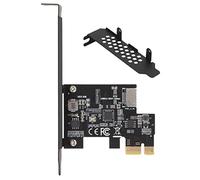 QANYEGN Tarjeta elevadora USB3.2 PCI E, Tarjeta elevadora PCI E a Tipo E de Doble Velocidad rápida, Condensadores cerámicos Tarjeta elevadora PCI E para PC Electrónica