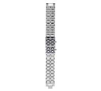QANYEGN Watch, Stylish Steel Strap Couple Bracelet Watch, Lava Red Blue Digital Stainless Black Electronic Watches for Men and Women (Silver Ribbon BLU-Ray)