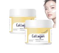Qanzire Bone Collagen Cream, Qanzire Bone Collagen Face Cream, Wrinkle Removal Face Cream, Anti Aging Face Cream, Fade Fine Lines, Firming and Lifting Skin (2pcs)