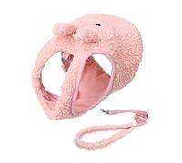 Qaonsciug Arnés de collar ajustable de felpa para mascotas, chaleco de tracción para gatitos, perros, suministros para mascotas, arnés para mascotas