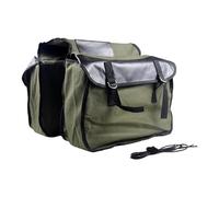 Qaonsciug Bolsa multifuncional de gran capacidad para bicicleta, resistente a desgarros, doble alforja para bicicletas de montaña y carretera, alforjas dobles