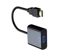 Qaonsciug Cable adaptador VGA macho a hembra 1920 x 100P convertidor para ordenador portátil de sobremesa PC HDTV proyector portátil accesorio de PC de escritorio