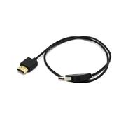 Qaonsciug Cable de carga de alimentación USB de 0,5 metros, cable multifunción, cable estable ABS para equipos multimedia, puerto a dispositivo