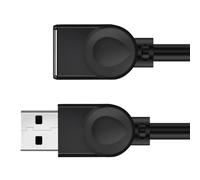Qaonsciug Cable de extensión USB 3.0 de 5 Gbps, macho a hembra, cable de extensión para laptop, unidades flash USB, lector de tarjetas USB