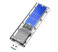 Qaonsciug Carcasa de disco sólido compatible con USB 3.0 Gen1 de transferencia de 5 Gbps para una rápida expansión de almacenamiento de almacenamiento sólido