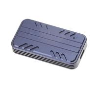 Qaonsciug Carcasa para portátil M.2 sin herramientas NVMe NGFF SSD Carcasa USB 3.1 Gen2 10 Gbit/s USB a PCIe Adaptador de Carcasa de Disco Duro