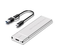 Qaonsciug Carcasa rápida USB 3.1 a NVMe SSD, transferencia rápida, puerto USB C, productividad para viajes