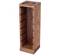 Qaonsciug Cesta de filtro de café tradicional de madera de cacahuete, sustancia inmune al calor, larga ejecución permanente, tamaño denso, utensilios de café de cocina de buen gusto