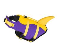 Qaonsciug Chalecos de piscina para perros, traje de baño para playa, piscina, natación y barco, traje de baño con asa, suministros de natación para perros, vida útil
