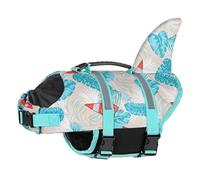 Qaonsciug Chalecos de piscina para perros, traje de baño para playa, piscina, natación y barco, traje de baño con asa, suministros de natación para perros, vida útil
