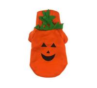 Qaonsciug Disfraz con capucha para mascotas, para perros, gatos, sudadera de calabaza, disfraz de Halloween, disfraz de perro a la moda, sudadera con capucha para perro, traje de invierno