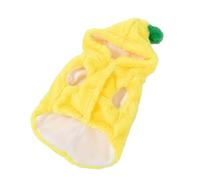 Qaonsciug Disfraz de fiesta de cumpleaños para gatos, disfraz de plátano, ropa de juego de rol para gatos, perro, traje de fotos, disfraz de fiesta para mascotas