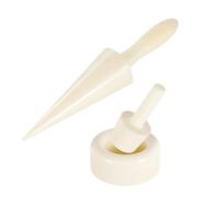 Qaonsciug Moldes moldeadores de helados de grado comercial con mango cómodo, resultado consistente para servicios de catering y regalos de aniversario, helados, conos, regalo