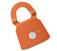 Qaonsciug Poleas de escalada de aleaciones de aluminio resistentes a la intemperie, operaciones suaves para exploración en zonas silvestres, instalación rápida de polea para escalar