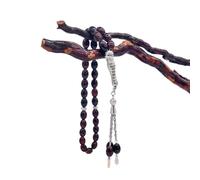 Qaonsciug Pulseras de rosario para oración, colgantes de cruz, religiosos, cuentas de cristal, cadena de mano para mujeres y hombres, joyería de regalo de cristal Tasbih, talla única, como se describe