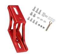 Qaonsciug Soporte elevado para bolsas delanteras de bicicleta, extensores de bloque, asiento de conversión, aleaciones de aluminio, convertidor de luz de nariz de bicicleta, soportes plegables para