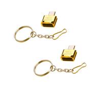 Qaonsciug Tiny USB CREATE - Lector de tarjetas de asociación de plan denso amplio acuerdo, teléfonos, tabletas, PC, pequeños diseños estándar, lector de tarjetas de memoria USB