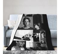 QapLWczK Matthew Gray Gubler - Manta de personalidad de moda para invierno, súper suave, duradera, cálida y ligera, 40 x 30 pulgadas