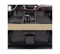 QAQMHVCVB Alfombrillas Personalizadas Alfombras Y Accesorios para Coche para Mercedes para Benz ML W164 W166 2005-2017 (Black-Beige,2012-2017 W166)