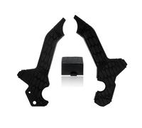 QAQMHVCVB OMDHATU para CRF300L CRF 300L CRF 300 L CRF300 L Protector De Marco Accesorios De Motocicleta Cubierta De Protección Lateral Panel Protector De Carenado(Negro)