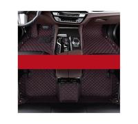 QAQMHVCVB para Mercedes para Benz CLA X117 X118 C117 2013-2023 Alfombrillas Y Accesorios Personalizados para Coche (Black-Red,2020-2023)
