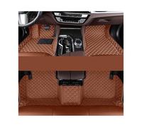 QAQMHVCVB para Mercedes para Benz Clase E W211 2002-2008 Alfombrillas Personalizadas para Coche E200-E500 Accesorios De Alfombras (Marrón)