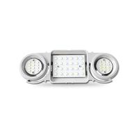 QAQMHVCVB Para Seat Para Alhambra 710 Para León 5F/5F1 luz de lectura LED para techo interior de coche 12 V (Rear Dome Light)