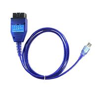 QARIDO diagnóstico Coche,Cable OBD2 Universal Profesional - Lector código diagnóstico OBD2 USB 409 KKL para verificar la luz del Motor