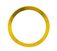 QASULER 1 funda de anillo for botón arranque y parada motor coche, for Alfa Romeo, Mito 147 156 Giulietta Stelvio, estilo adhesivo Calcomanía de adorno para arranque por botón del v