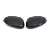 QASULER 1 par de carcasa embellecedora cubierta espejo lateral puerta estilo fibra carbono, for Dodge, Challenger 2015-2019 Cubierta para espejo retrovisor de coche