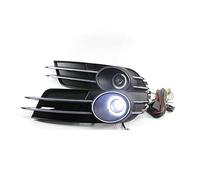 QASULER 1 par de rejillas luz antiniebla for parachoques delantero inferior izquierdo y derecho, juego luces, carreras, for, A6 C7 2012-2015 Inserto de malla para la abertura de la luz antini