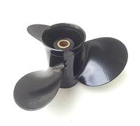 QASULER 10.5x11, for hélices de Aluminio BRP 15-35hp Hélices Accesorios for Yates y Barcos Marinos 14 Dientes Hélice de Barco