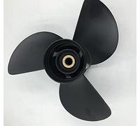 QASULER 11 1/8x14, for Nissan, hélices 25hp 60hp 13 hélices de Aluminio fueraborda estriadas de Dientes hélices Marinas Hélice de Motor de Barco