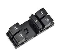 QASULER 1K4959857A, for VW, for Seat, for Golf, 5, for, 6, for Jetta, MK5 Mk6, for Tiguan, for, for Passat, B6 B7 Interruptor de control ventana eléctrica Botón del panel de instrumentos del coche