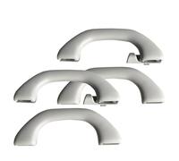 QASULER 1x/4x Asa de agarre de techo superior for techo interior de coche gris, for VW, POLO 5 6R, Jetta 6, Passat B7 2011-2015, for Skoda Asidero de techo interior(1Set-4PCS)