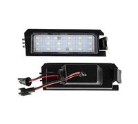 QASULER 2 Luces LED for matrícula, for Kia Rio 4 Niro Cadenza K5 K7, for Hyundai i30 PD Elantra GT, for Sonata Veloster, for Tucson NX4 Venue Luz de matrícula para Coches
