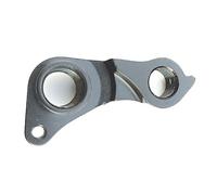 QASULER 2 piezas de patilla de cambio de bicicleta CNC for Tideace, Vitus ZX1 en adelante, cuadro de bicicleta de carbono con puntera mecánica Marquette MMR RAKISH KENTA Patilla de cambio(BLACK QGH005