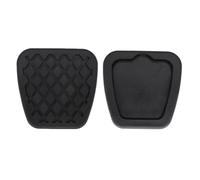 QASULER 2 uds cubiertas de almohadillas Pedal freno embrague goma for coche, for Accord, Element, Civic, CRV, Acura, TL RSX TSX 46545 SA5 000 Reemplazo del pedal del automóvil