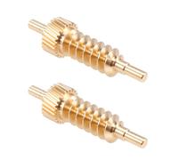 QASULER 2 uds Engranaje de reparación del actuador de Soporte for los Muslos del Asiento del Coche, for, 5 7 Series X5 X6 E60 E61 F07 F10 E65 E70 E71 52107068045 Ajuste del Asiento del Coche
