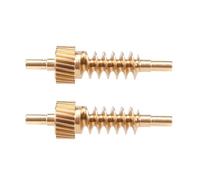 QASULER 2 uds Engranaje de reparación del actuador de Soporte for los Muslos del Asiento del Coche, for, 5 7 Series X5 X6 E60 E61 F07 F10 E65 E70 E71 52107068045 Ajuste del Asiento del Coche