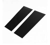 QASULER 2 uds postes de pilar coche cubierta moldura puerta ventana pegatinas decorativas negro brillante, for Ford, Bronco 4 puertas 2021 2022 2023 Cubierta de ajuste de ventana de coche