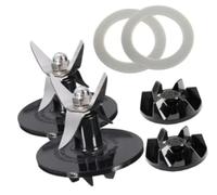 QASULER 2Pack Spb456 2B, para licuadora, para Blade con Spb7 20Tx Coupling, para Cuisinart Partes Bfp-703 Fpb 5Pza Spb-3, para Clutch, reemplazo Soporte de cuchilla para batidora