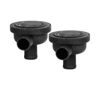 QASULER 2X válvula de escape del ventilador del cárter 20Mm, for Skoda, Jetta, Golf, Passat, A4 A6 1,8 T 06A 129 101D 06A129101D Válvula PCV