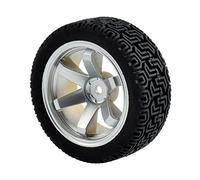 QASULER 4 esponjas de Agarre for Insertar en Las Ruedas los neumáticos, for HSP, for HPI, for Tamiya, 1:10 1/10 Touring Car RC 701-8014 Juego de Ruedas de Carreras RC(701S-8014)