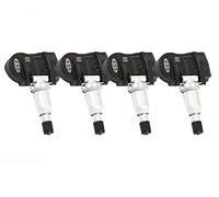 QASULER 4 Uds., for Chrysler, Dodge, Jeep, VW, Sensor de supervisión presión neumáticos 68001698AA 68001698AB TPMS 56029527AA 68078768AA(4PCS)